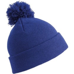 Bonnet pompon beanie - result
