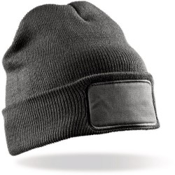 Bonnet imprimable double tricot - result