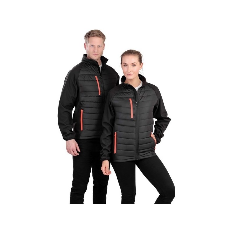Veste softshell black compass - Result