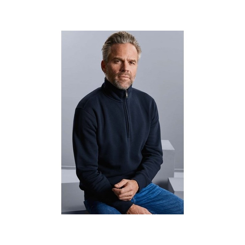 Sweat col zippé authentic - russell