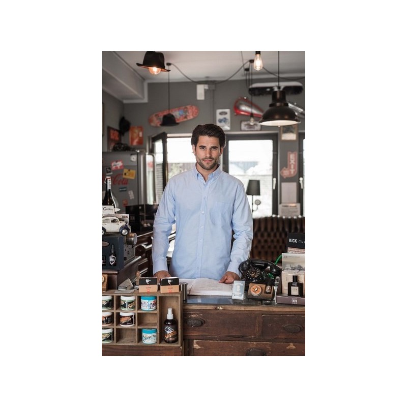 Chemise oxford lavée manches longues - Russell