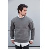 Sweat-shirt col rond authentic chiné - Russell
