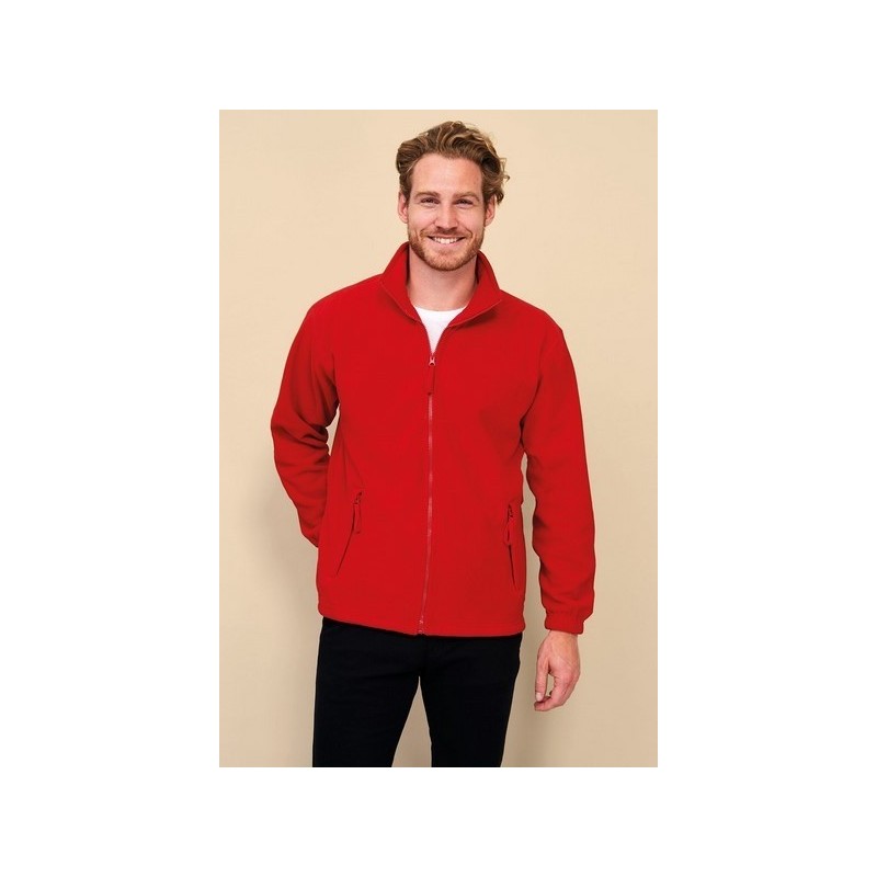 Veste zippée polaire north de sol's