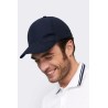 Casquette 5 pans coton épais long beach