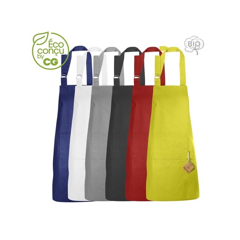 Tablier en coton biologique