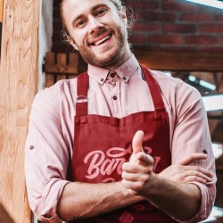Tablier en coton biologique