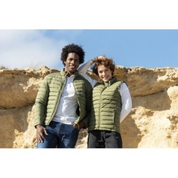 Doudoune sans manche unisexe en RPET