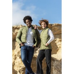 Doudoune sans manche unisexe en RPET