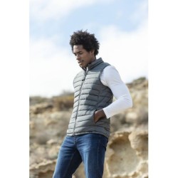 Doudoune sans manche unisexe en RPET