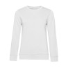 Sweat col rond organique femme - blanc