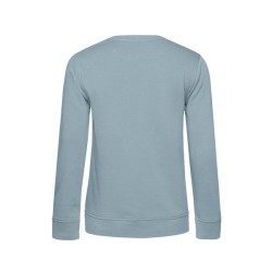 Sweat col rond organique femme - blanc