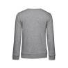 Sweat col rond organique femme - blanc