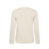 Sweat col rond organique femme - blanc