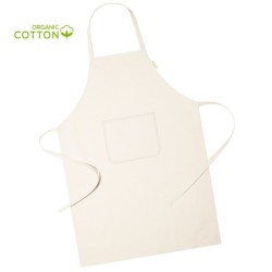 Tablier simple en coton bio