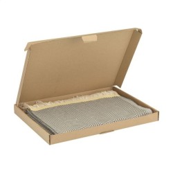 écharpe hamam avec tissage en chevrons