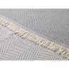 écharpe hamam avec tissage en chevrons
