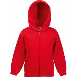 Sweat-shirt capuche zippé enfant Fruit of the Loom