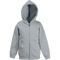 Sweat-shirt capuche zippé enfant Fruit of the Loom