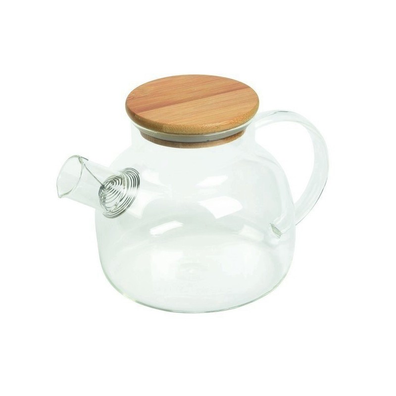 Théière en verre matcha