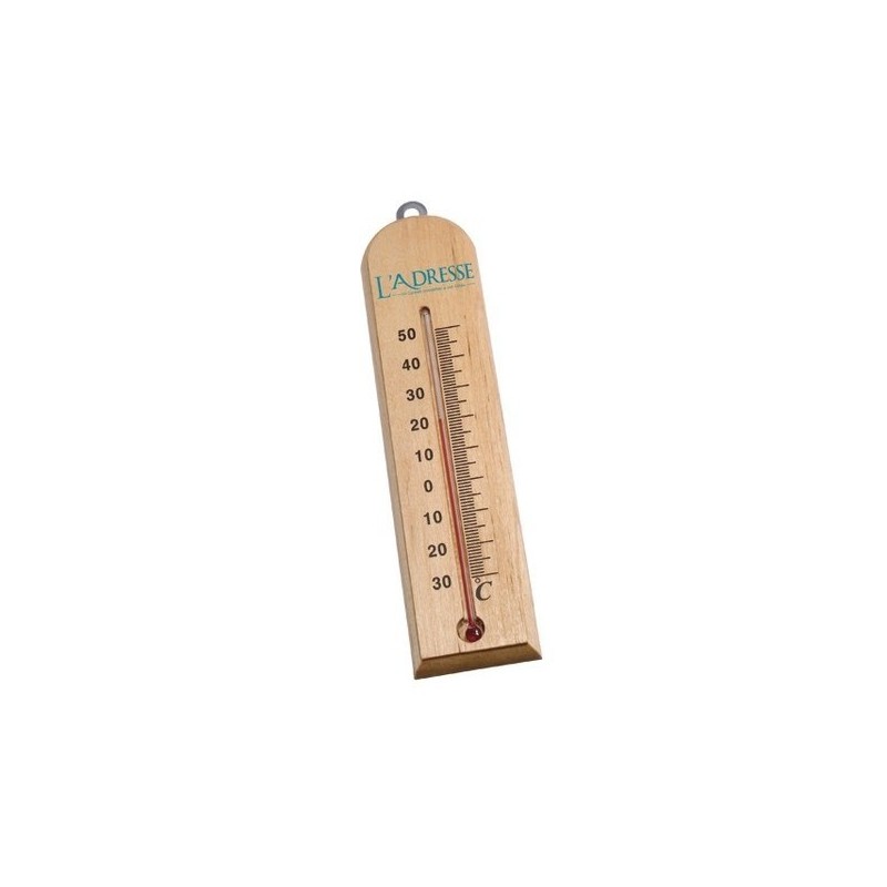 Thermometre bois petit modele