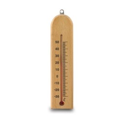 Thermometre bois petit modele