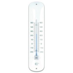 Thermomètre métal laque 30cm