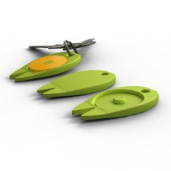 Porte-clés Carte à tiques