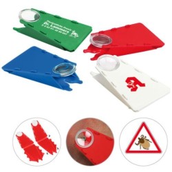 Pince à tique avec loupe