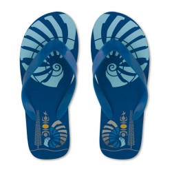 Paire de tongs sur-mesure - logo en creux