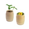 Mini-tonneau en bois - Tournesol