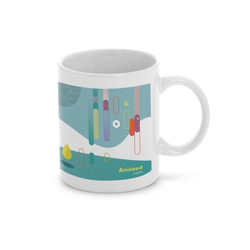 Mug en céramique 350 ml quadri