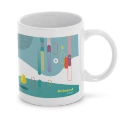 Mug en céramique 350 ml quadri