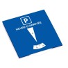 Disque de stationnement européen zone bleue
