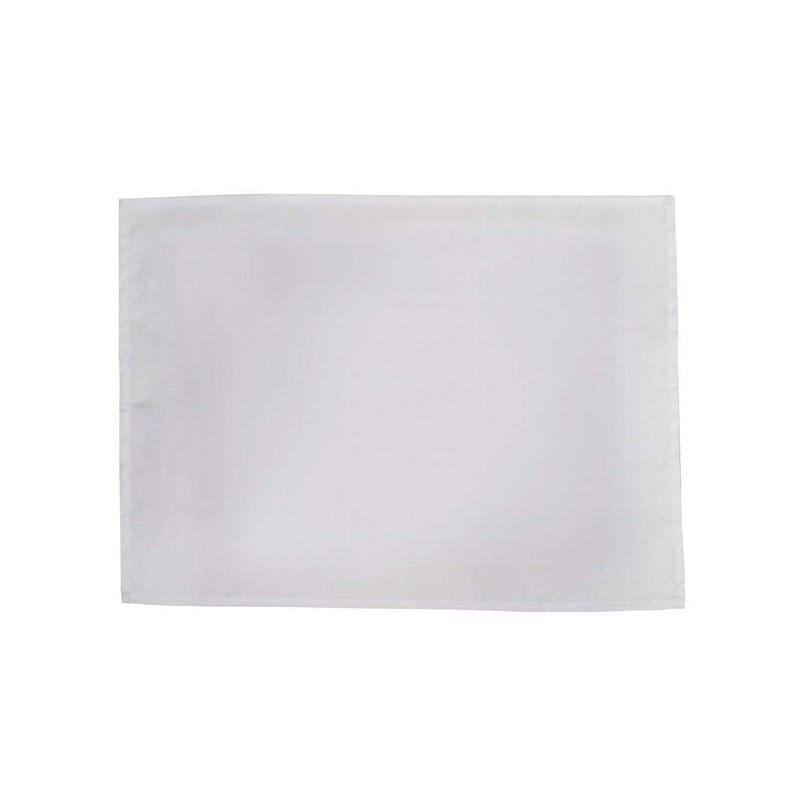 Torchon blanc en coton