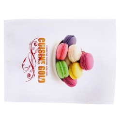 Torchon blanc en coton