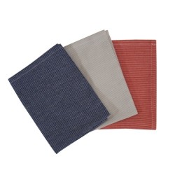 Ensemble tablier et torchon coton bio GOTS