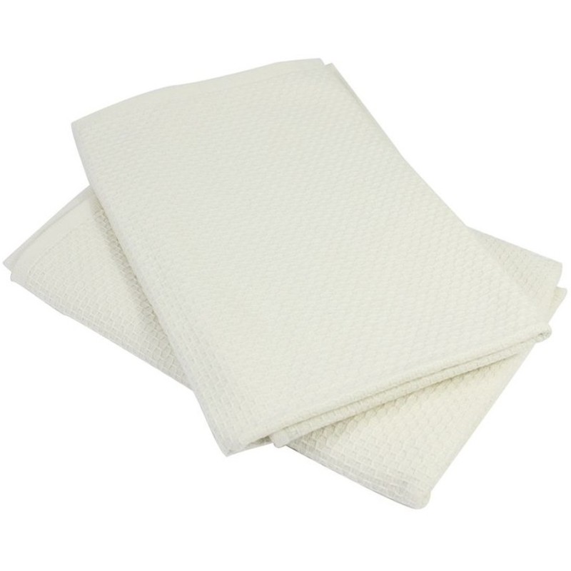 Torchon nid d'abeille 50x70cm