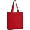 Tote bag en coton zippé avec soufflet - 220g/m²