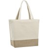 Tote bag coton et jute 220g/m²