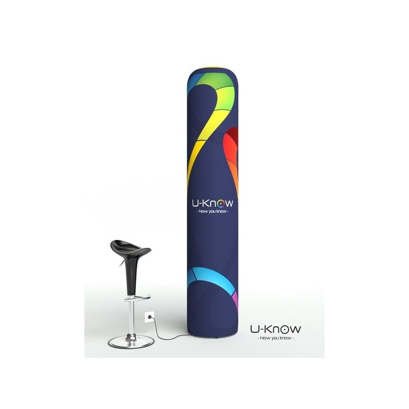 Colonne 220x44cm avec gonfleur intégré