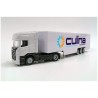Camion remorque avec jupe 1:87