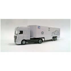Camion remorque avec jupe 1:87