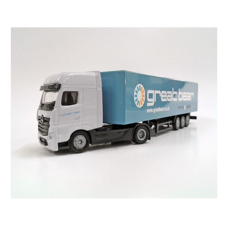 Camion remorque métal 1:87