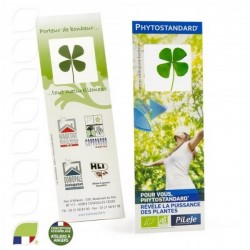 Marque page trèfle porte bonheur