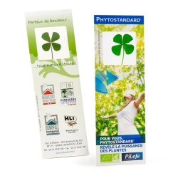 Marque page trèfle porte bonheur