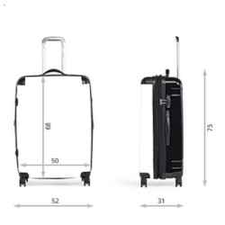 Valise trolley 52x75x31cm