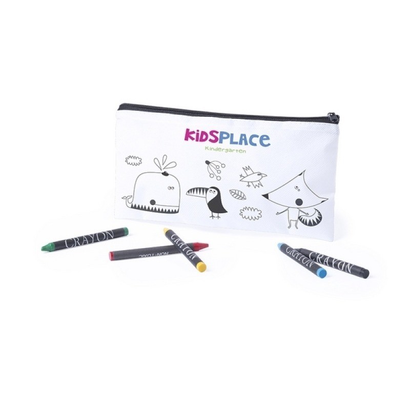 Trousse enfant à colorier