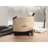  Trousse en coton bicolore