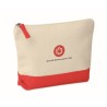  Trousse en coton bicolore