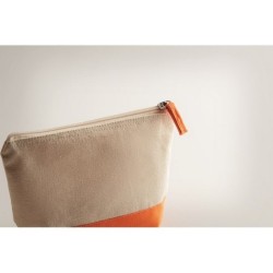  Trousse en coton bicolore